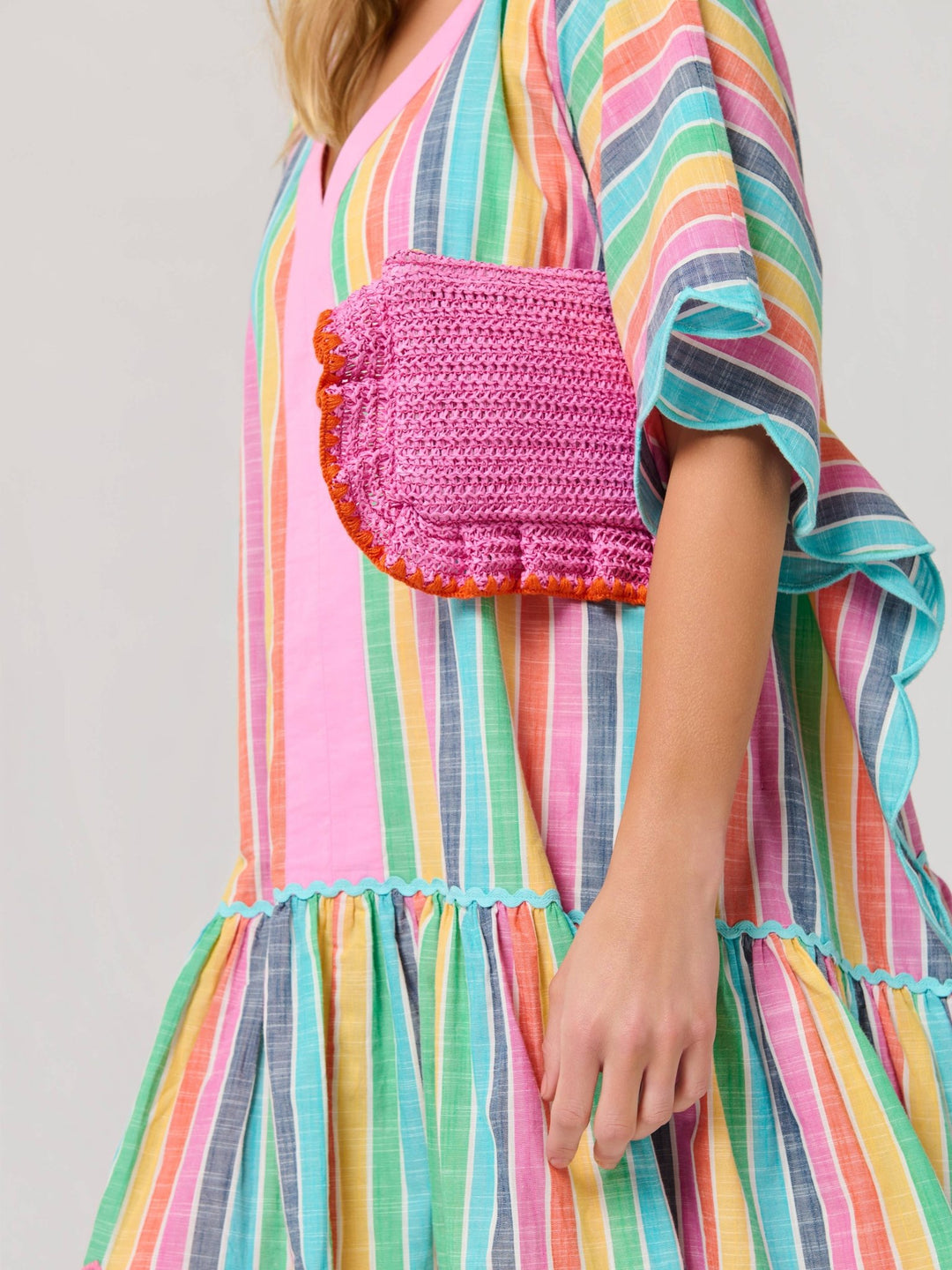 Arabella Zip Pouch - Pink - Something Splendid Co.