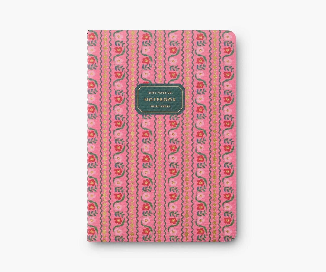 Assorted Set of 3 Dahlia Notebooks - Something Splendid Co.