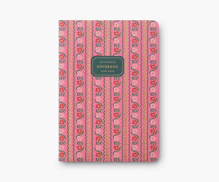Assorted Set of 3 Dahlia Notebooks - Something Splendid Co.
