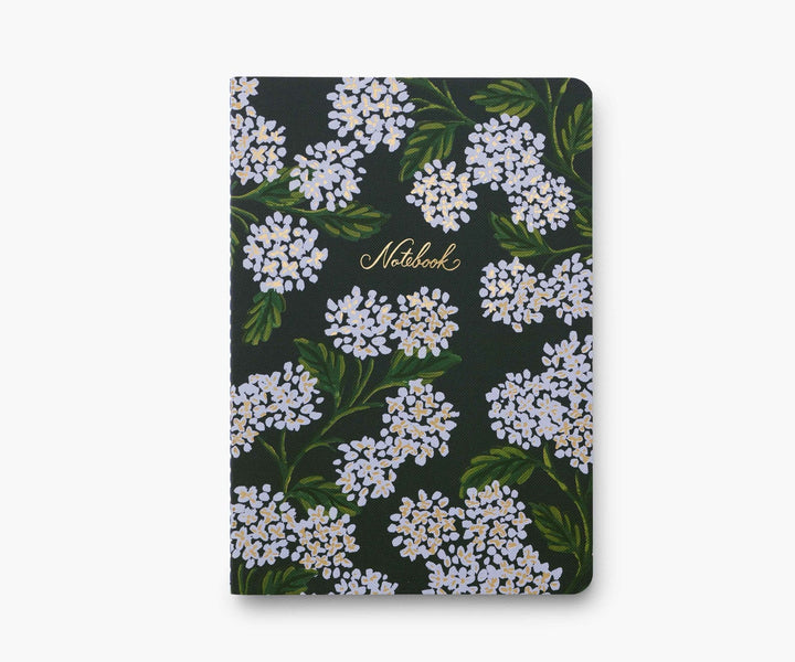 Assorted Set of 3 Hydrangea Notebooks - Something Splendid Co.