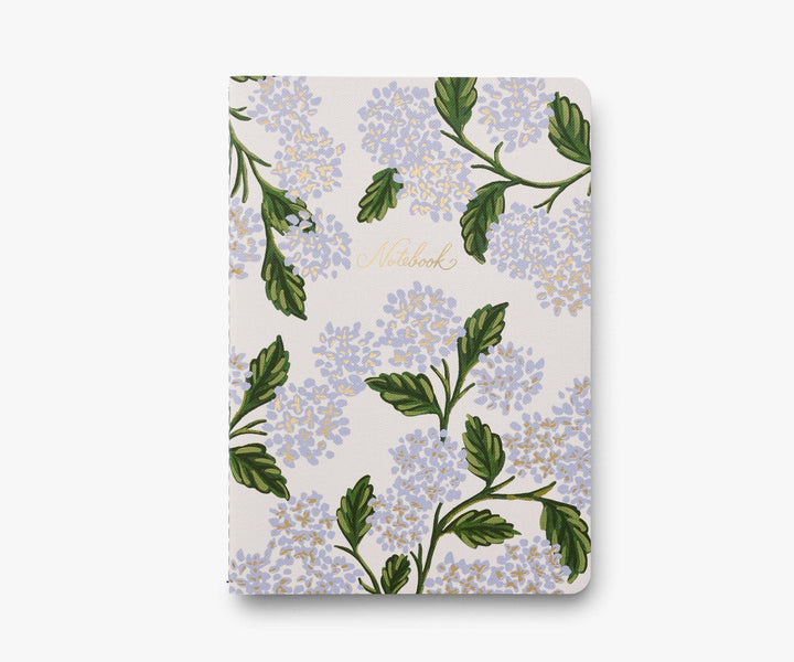 Assorted Set of 3 Hydrangea Notebooks - Something Splendid Co.