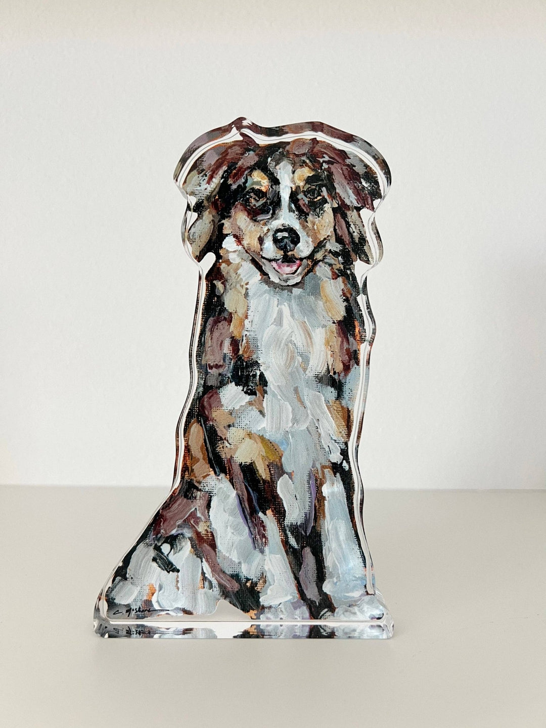"Australian Shepherd Red" acrylic WHOLESALE - Something Splendid Co.