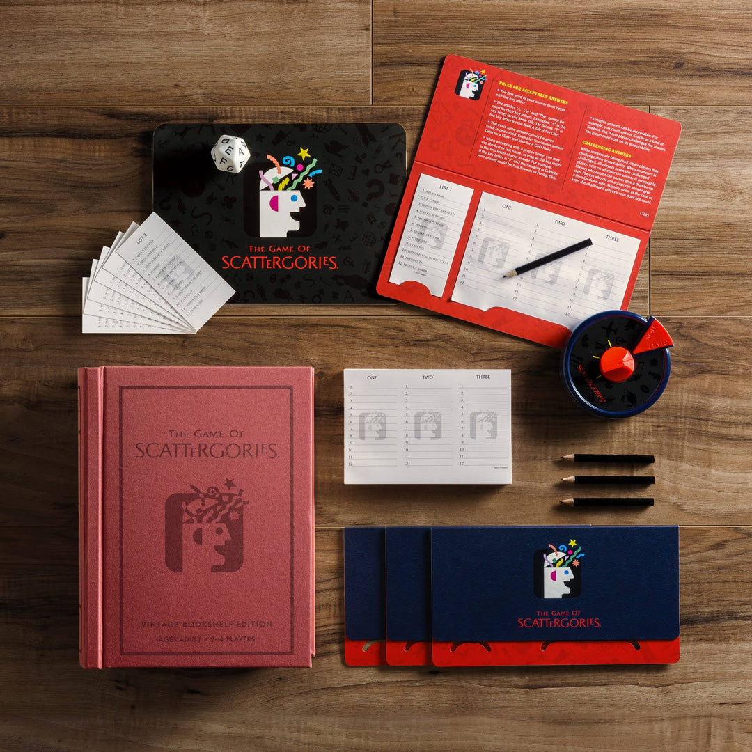 Scattergories Vintage Bookshelf Edition, view 2