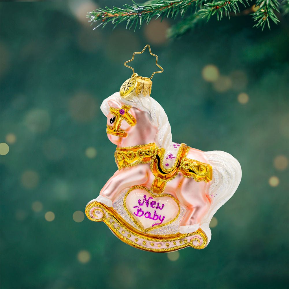 Baby's First Christmas Filly Gem Ornament - Something Splendid Co.