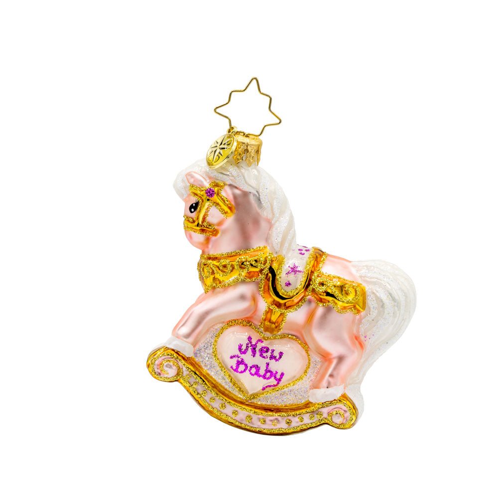 Baby's First Christmas Filly Gem Ornament - Something Splendid Co.