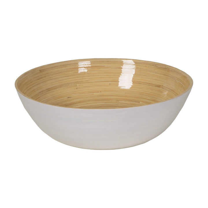 Bamboo Classic Bowl: White - Something Splendid Co.