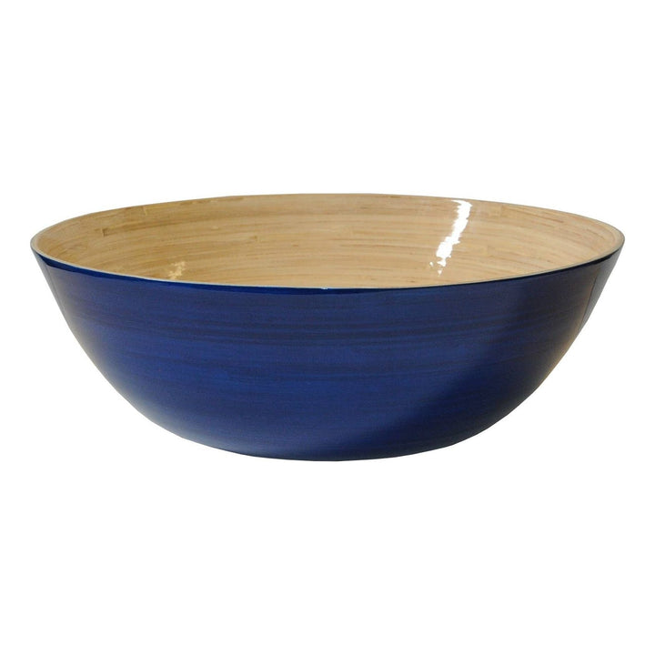 Bamboo Party Bowl: Blue - Something Splendid Co.