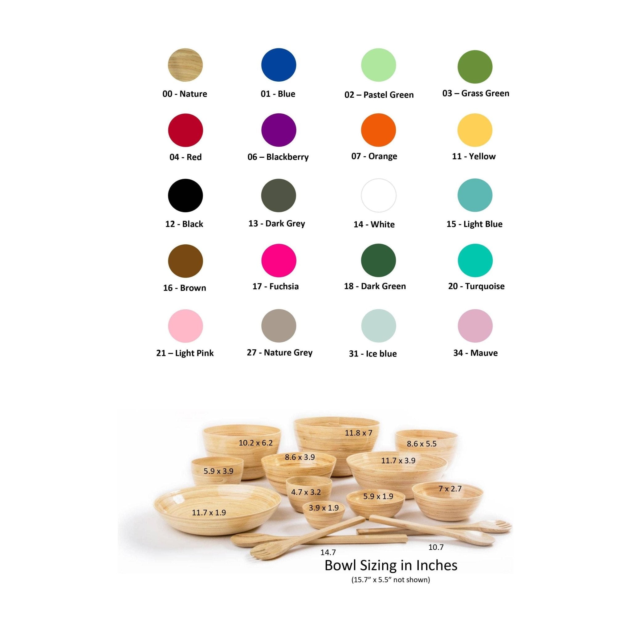 Bamboo Party Bowl - Thumbnail 5