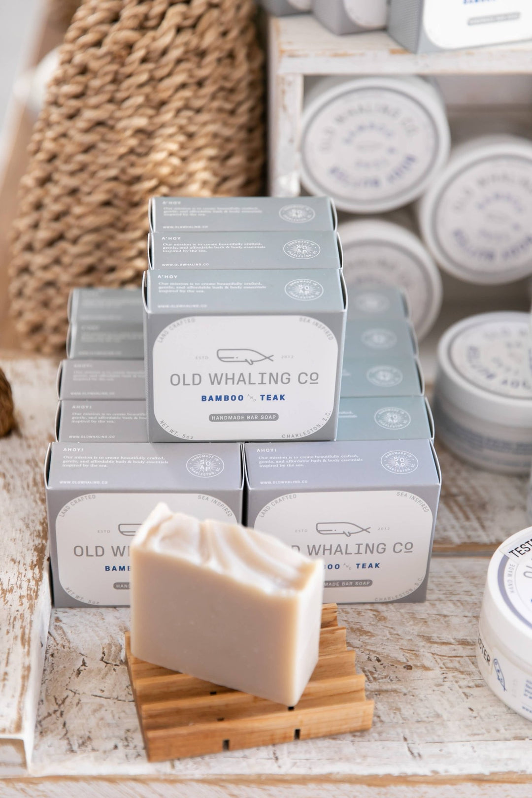Bamboo & Teak Bar Soap - Something Splendid Co.