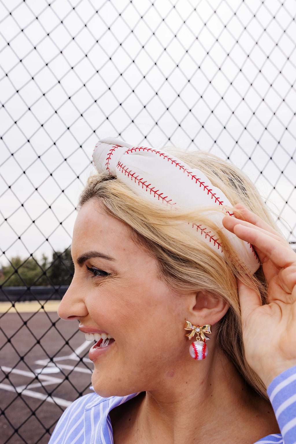 Baseball Seams Headband - Something Splendid Co.