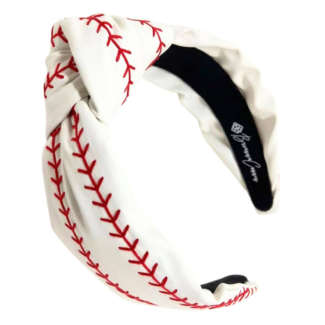 Baseball Seams Headband PRE - ORDER (Est Ship 2/17) - Something Splendid Co.