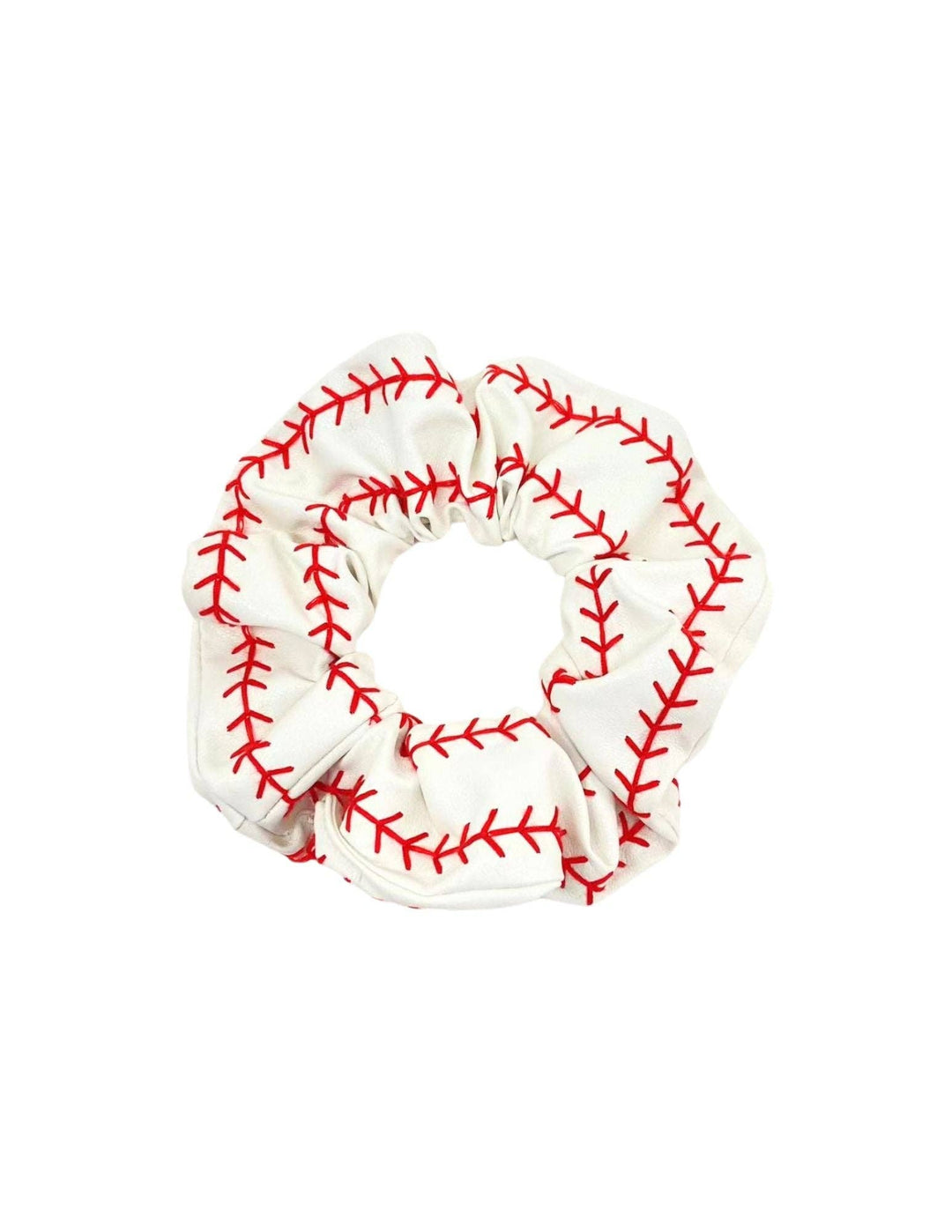 Baseball Seams Scrunchie - Something Splendid Co.