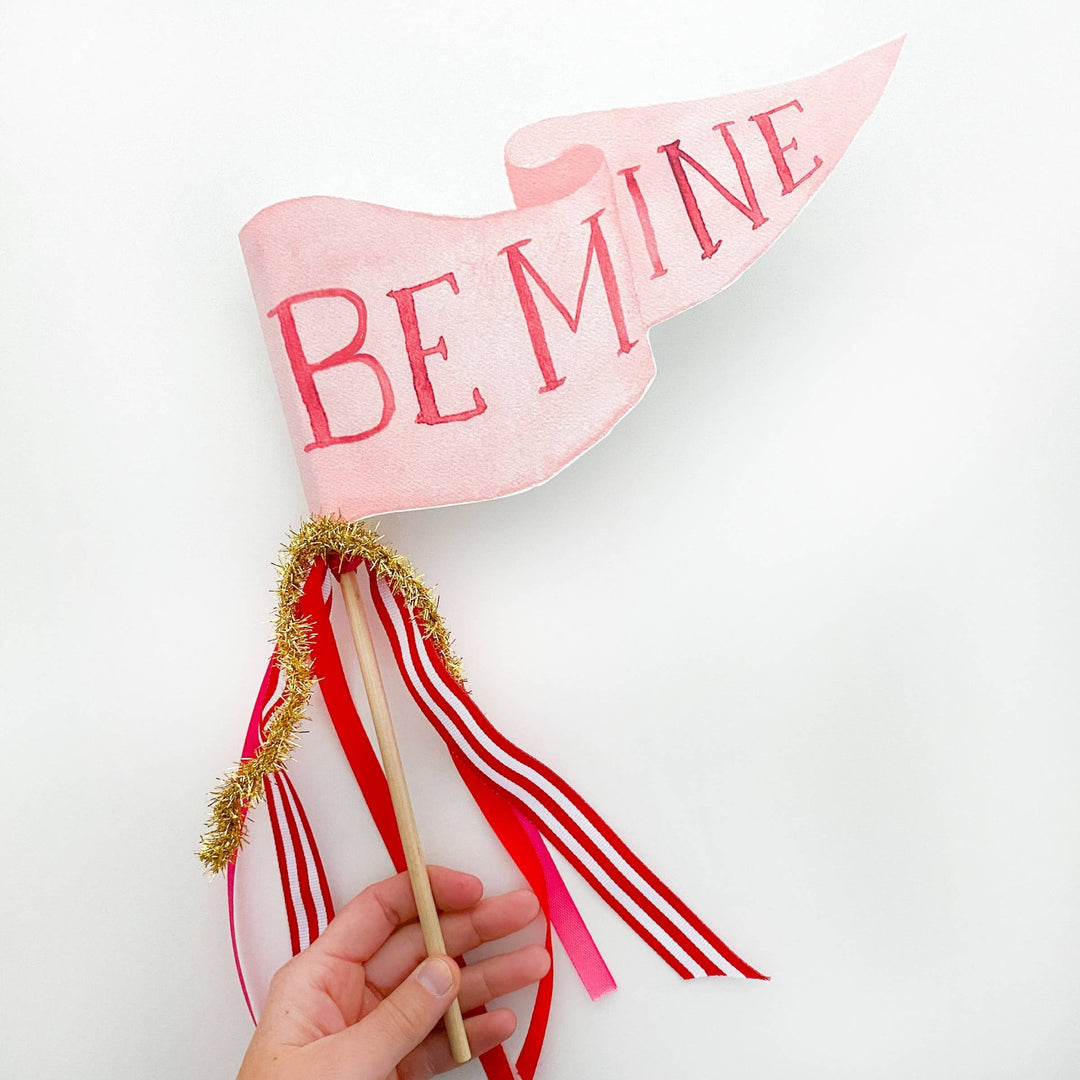 Be Mine Party Pennant - Something Splendid Co.