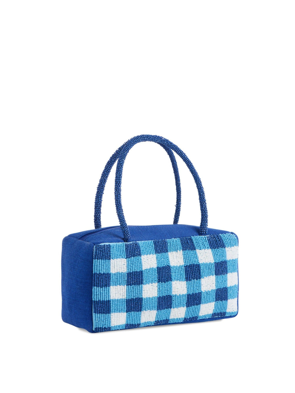 BEADED FISH MINI BAG,BLUE - Something Splendid Co.