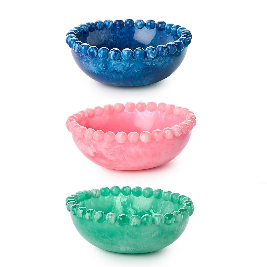 Beaded Rim Bowl - 3 Colors - Something Splendid Co.