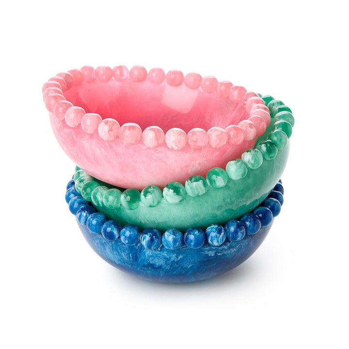 Beaded Rim Bowl - 3 Colors - Something Splendid Co.
