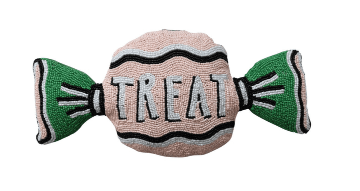 Beaded Trick or Treat Candy Pillow, 2 Styles - Something Splendid Co.