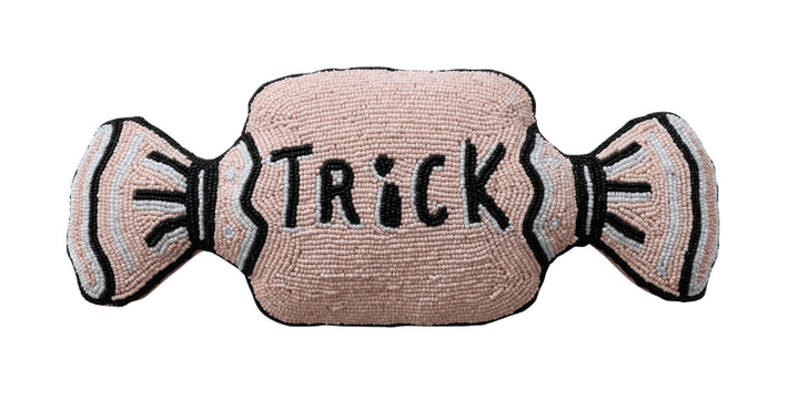 Beaded Trick or Treat Candy Pillow, 2 Styles - Something Splendid Co.
