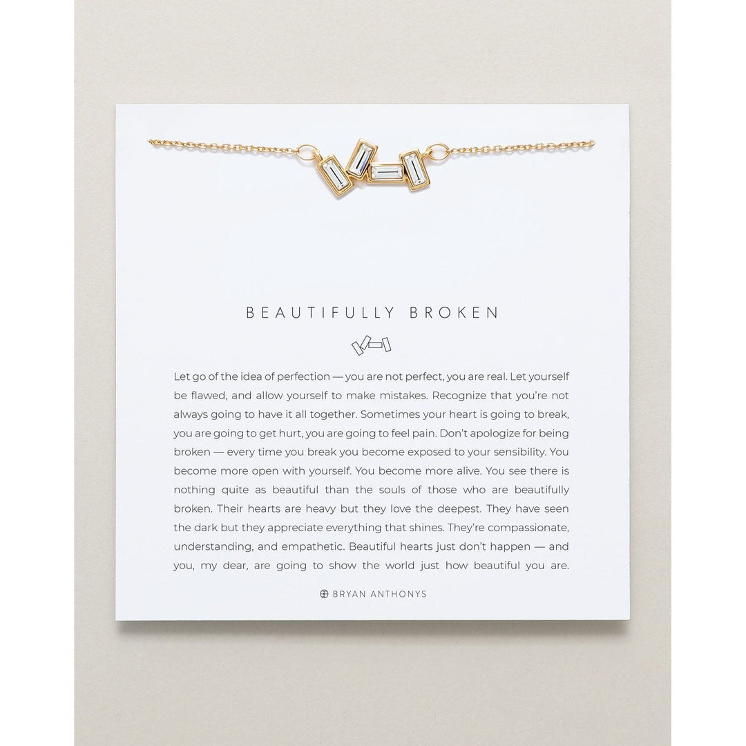 Beautifully Broken Necklace | 14k Gold - Something Splendid Co.