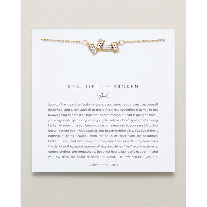 Beautifully Broken Necklace | 14k Gold - Something Splendid Co.