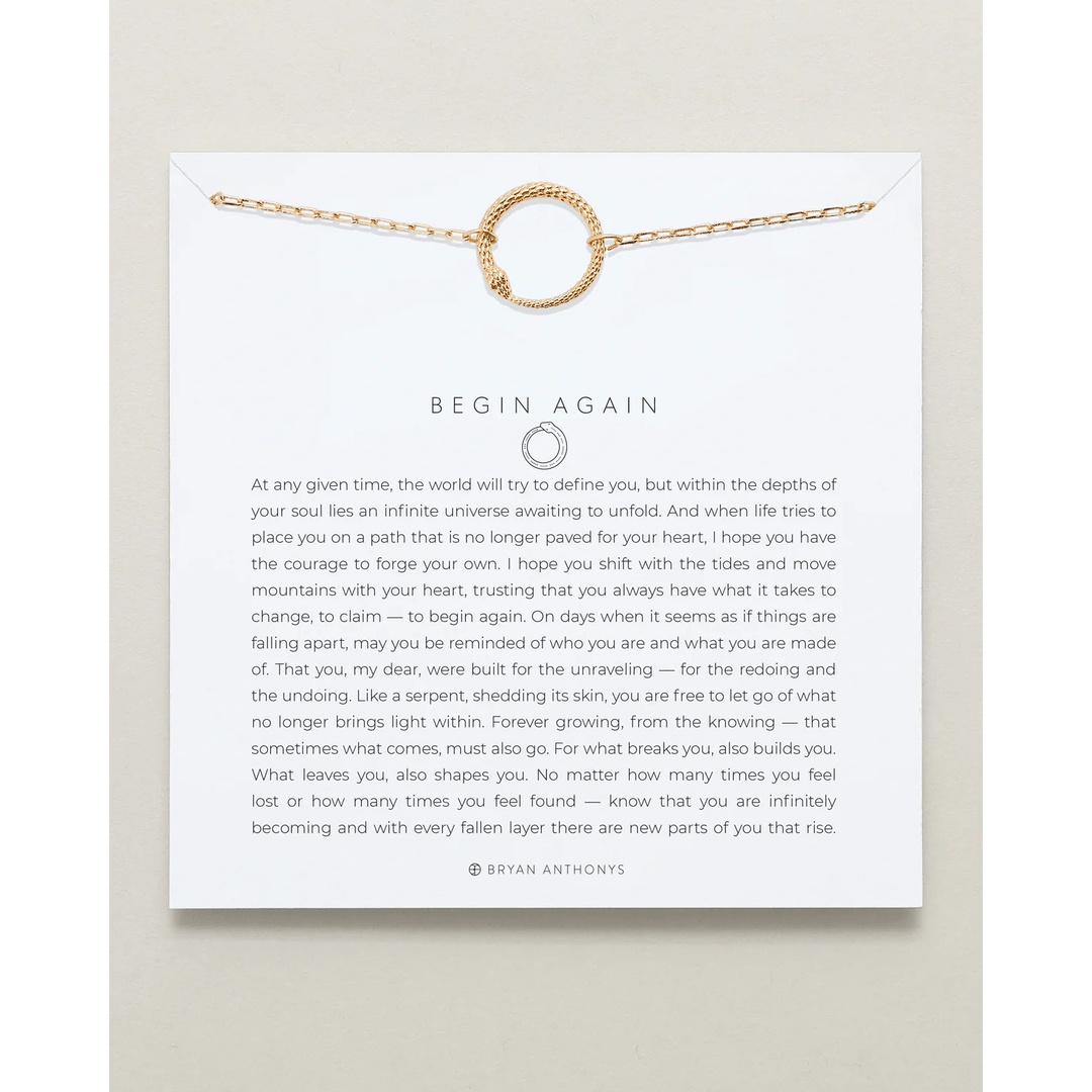 Begin Again Necklace - 14k Gold - Something Splendid Co.