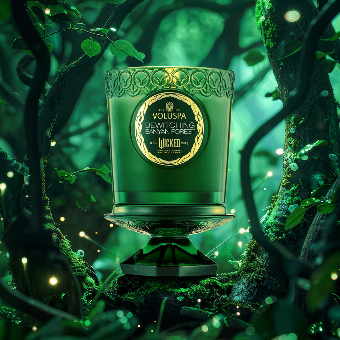 Bewitching Banyan Forest Boxed Candle - Something Splendid Co.