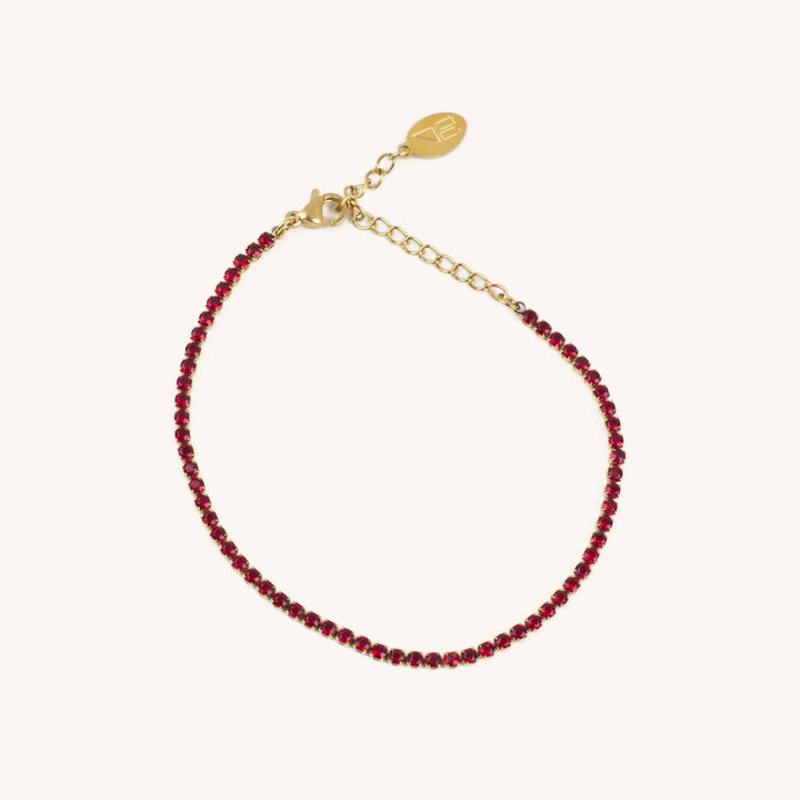 Birthstone Micro Tennis Bracelets - Something Splendid Co.