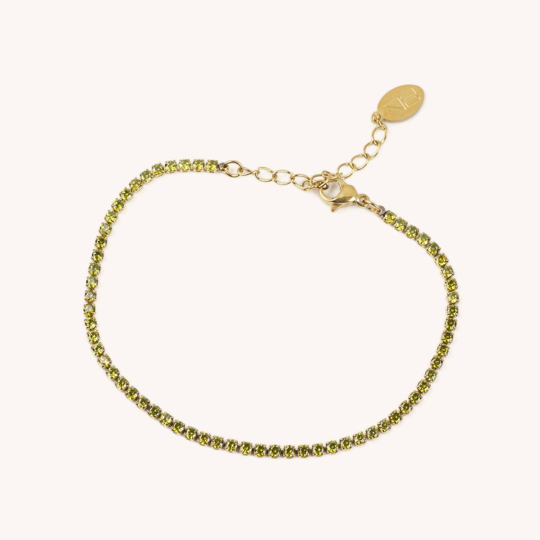 Birthstone Micro Tennis Bracelets - Something Splendid Co.