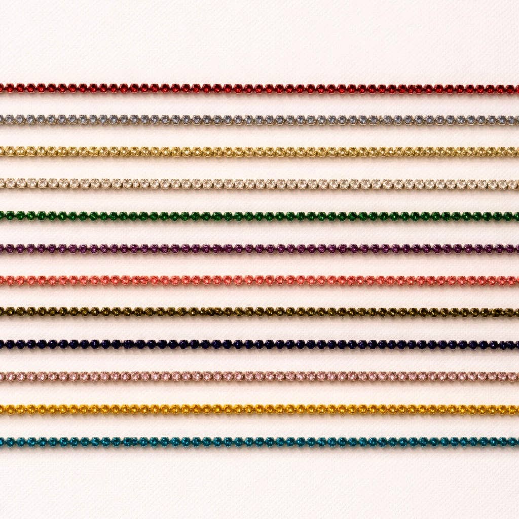 Birthstone Micro Tennis Bracelets - Something Splendid Co.