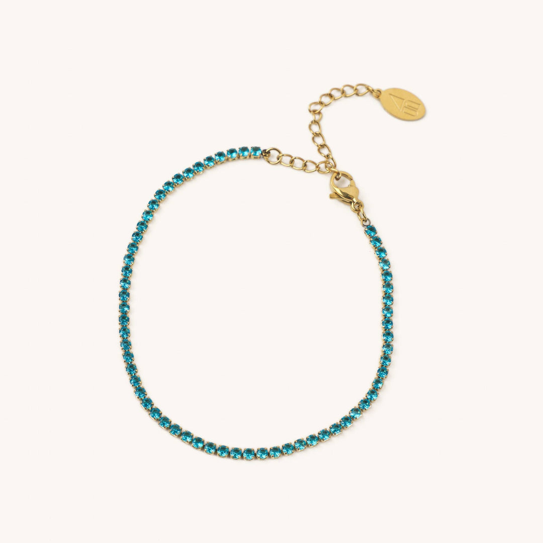 Birthstone Micro Tennis Bracelets - Something Splendid Co.