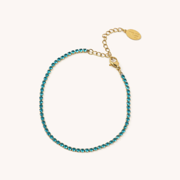 Birthstone Micro Tennis Bracelets - Something Splendid Co.