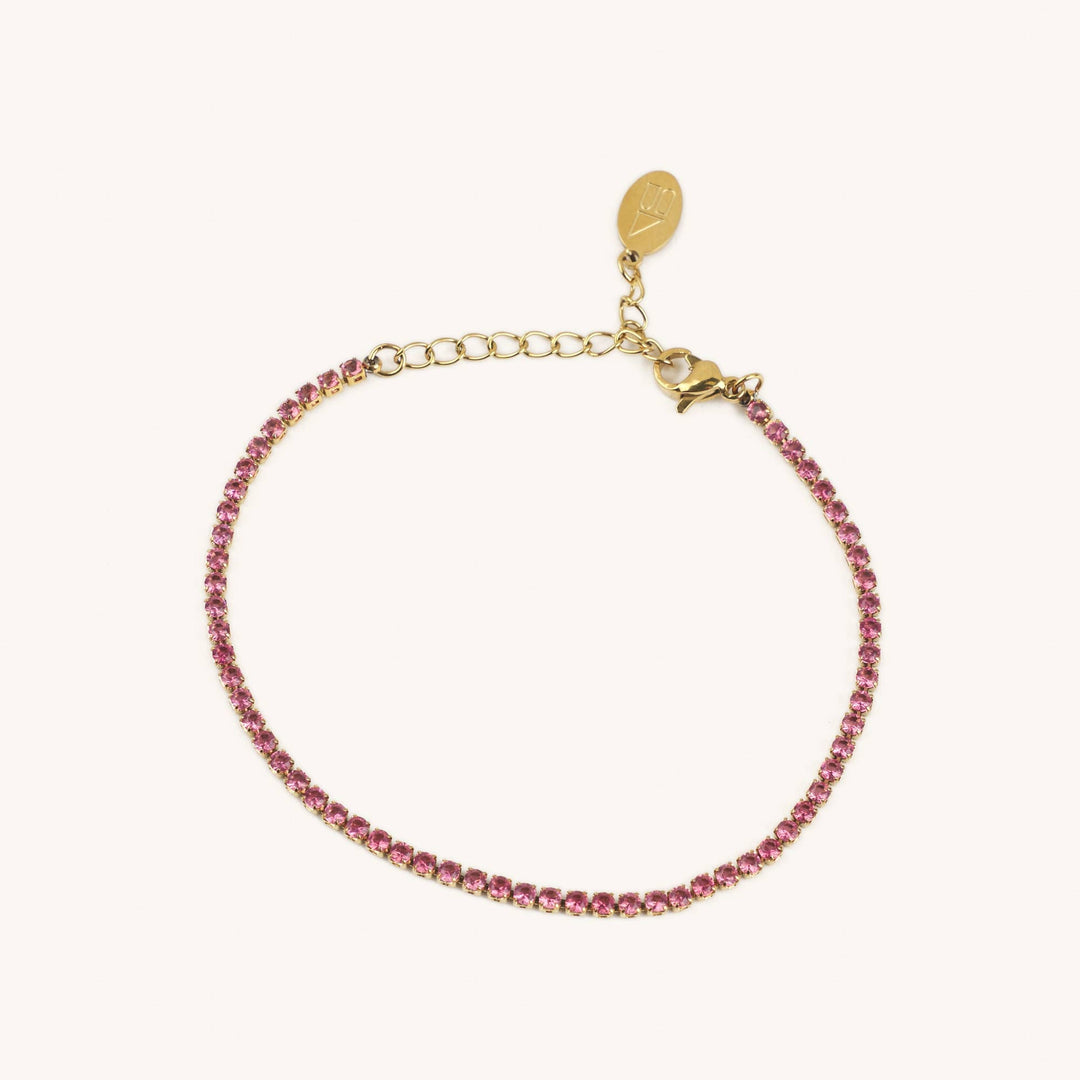 Birthstone Micro Tennis Bracelets - Something Splendid Co.