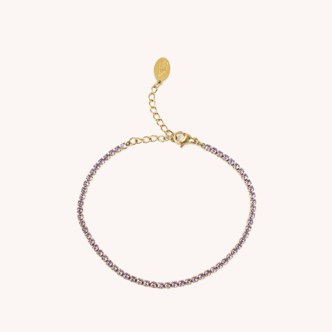 Birthstone Micro Tennis Bracelets - Something Splendid Co.