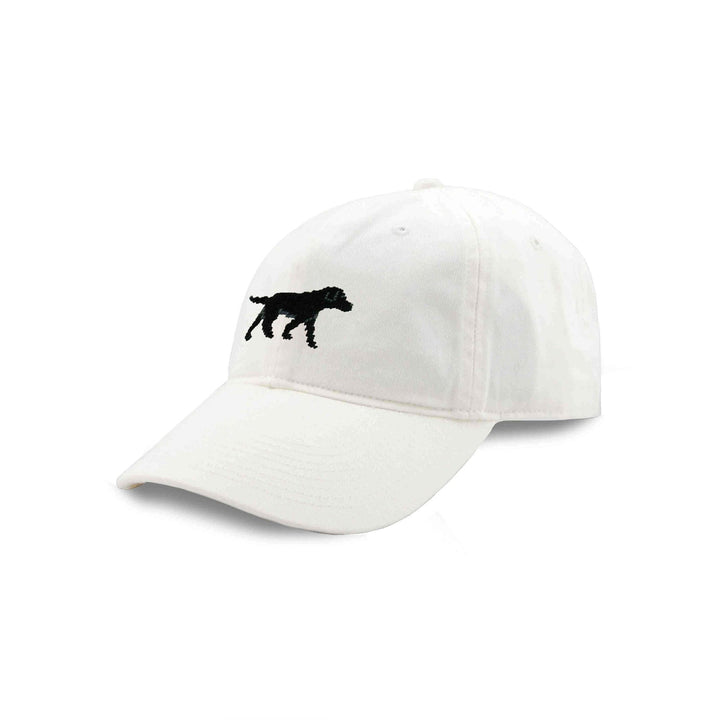 Black Lab Walking Hat - White - Something Splendid Co.