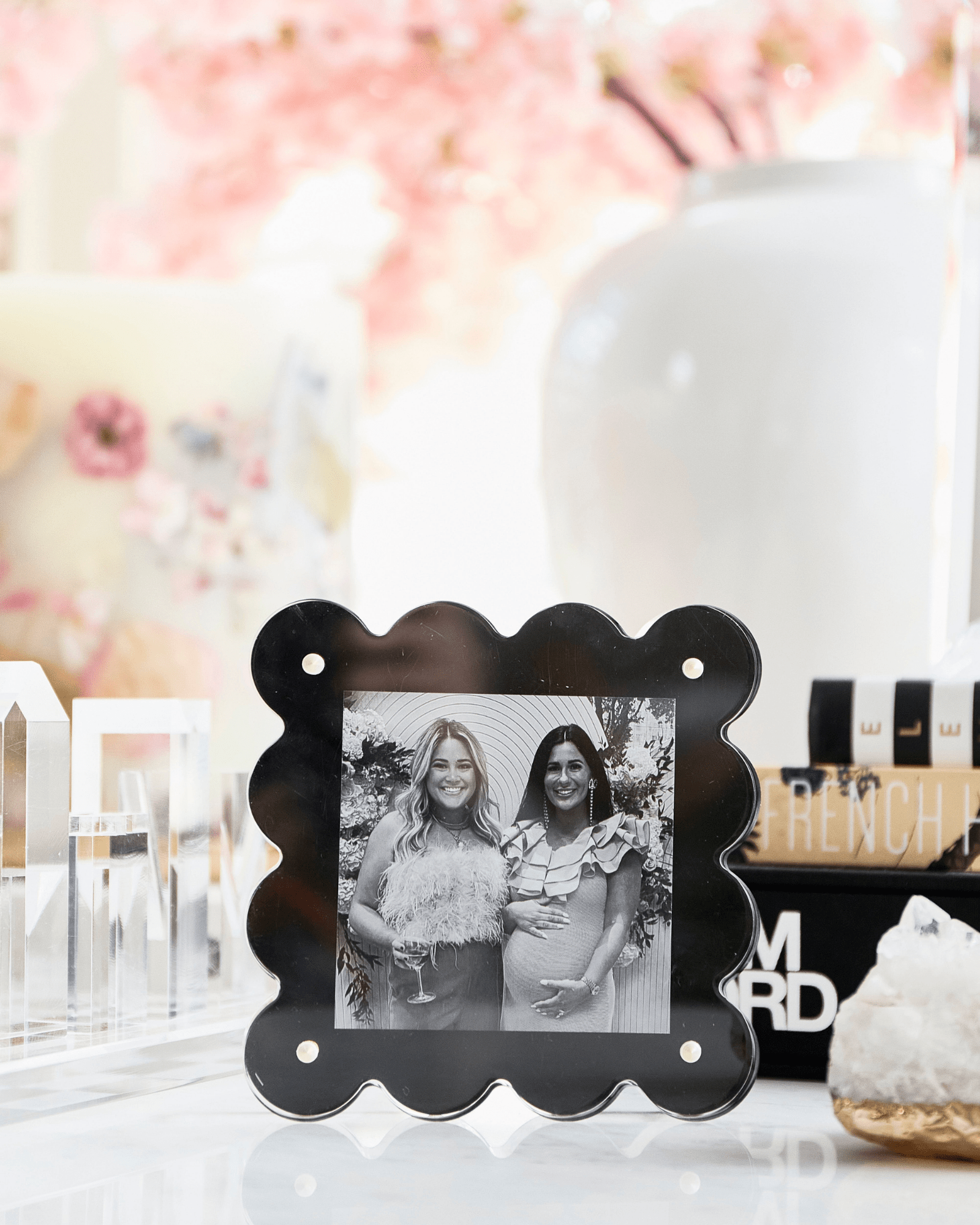 Black Mini Acrylic Picture Frame - Thumbnail 3