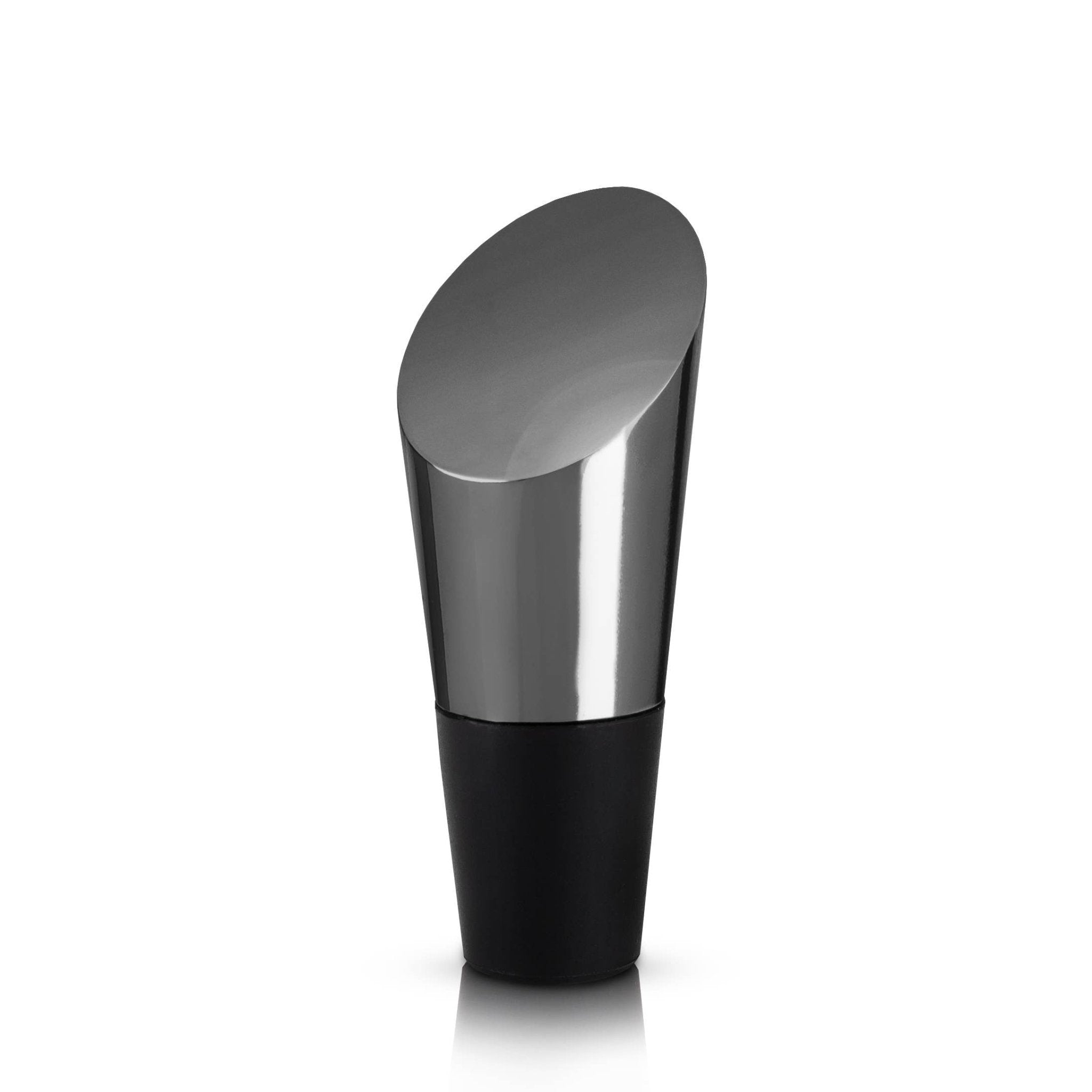Black Warren Gunmetal Bottle Stopper