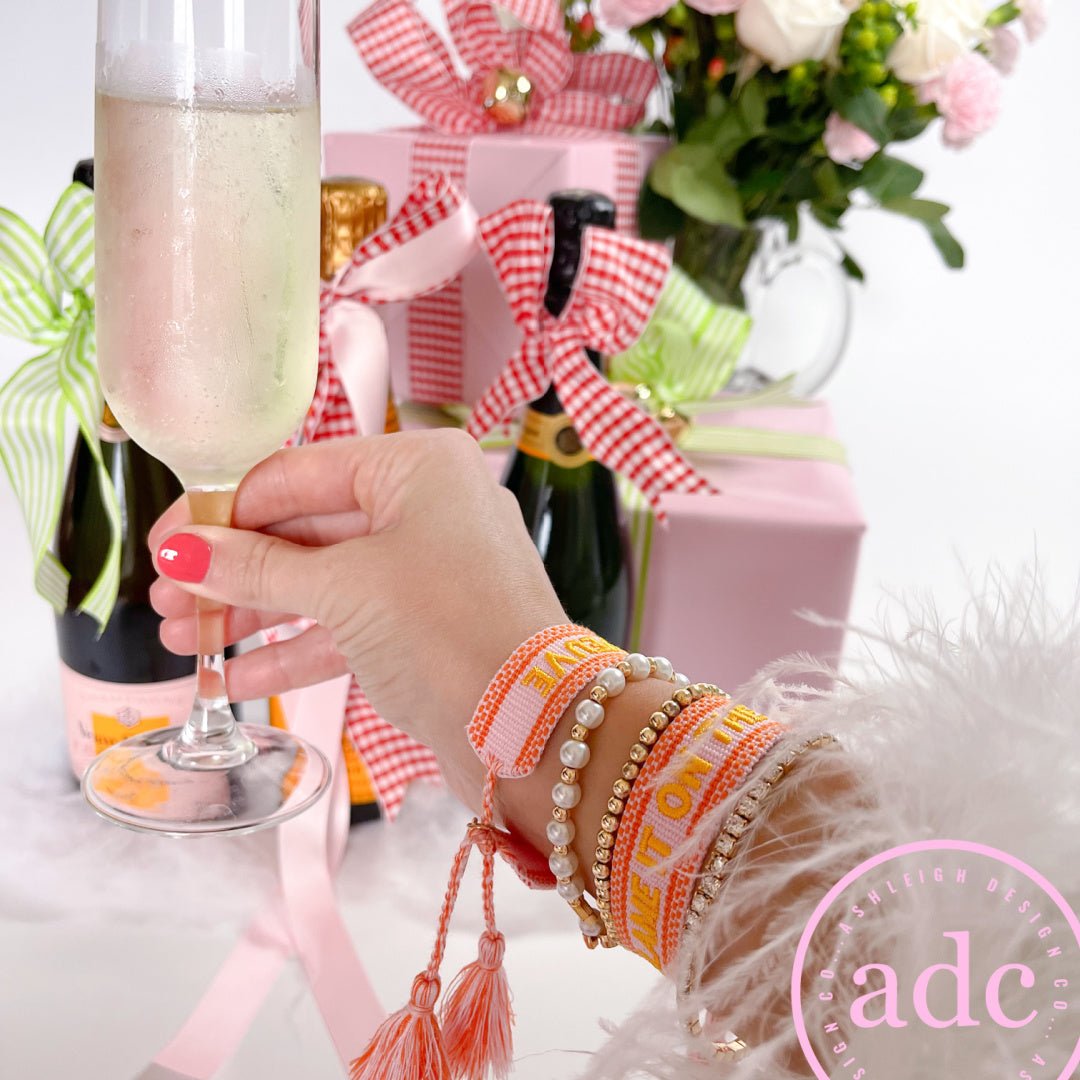 BLAME IT ON THE VEUVE Bracelet - Something Splendid Co.