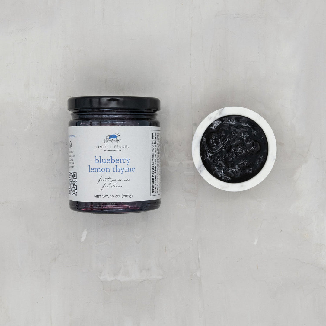 Blueberry Lemon Thyme Fruit Preserves - Something Splendid Co.