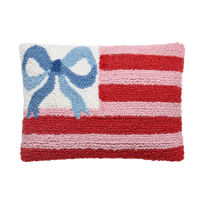 Bow Flag Hook Pillow - Something Splendid Co.