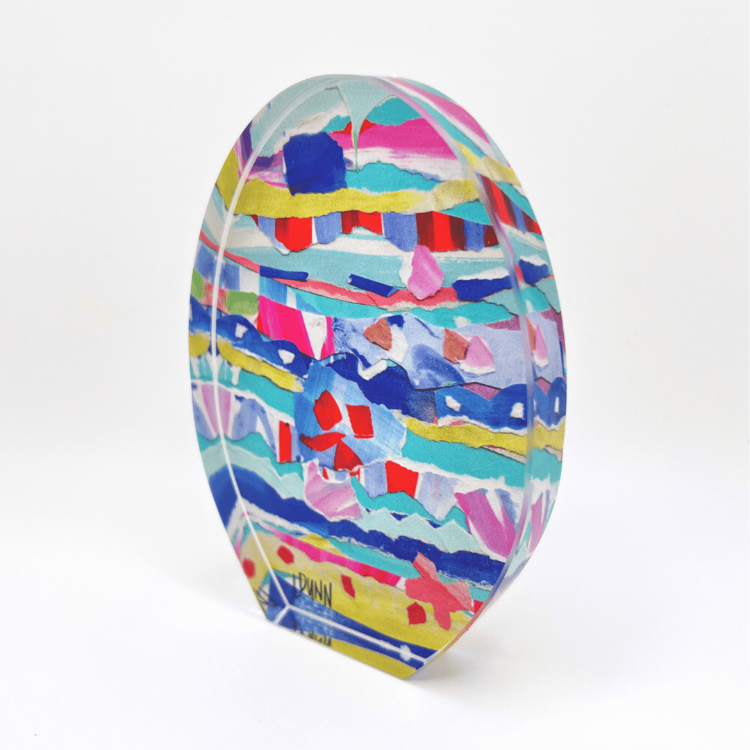 BRIGHT ACRYLIC EGG - Something Splendid Co.