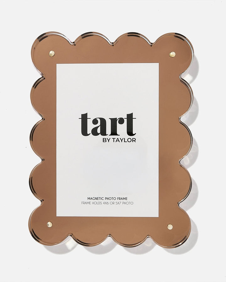 Brown Chrome Acrylic Picture Frame - Something Splendid Co.