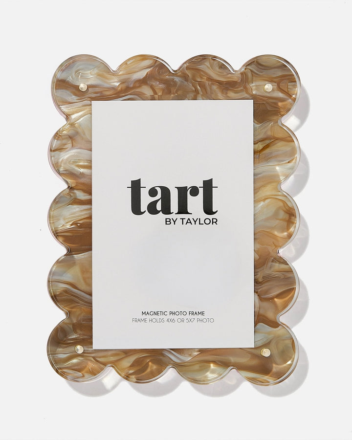 Brown Marbled Acrylic Picture Frame - Something Splendid Co.