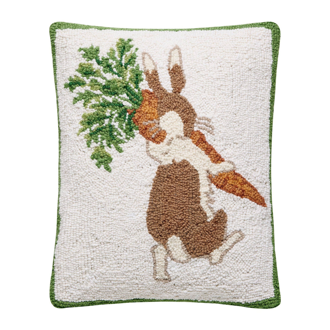 Bunny Carrot Hook Pillow - Mary Lake Thompson - Something Splendid Co.