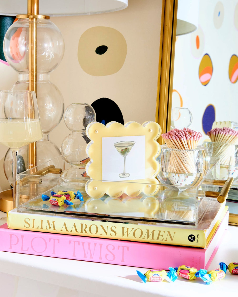 Butter Yellow Mini Acrylic Picture Frame - Something Splendid Co.