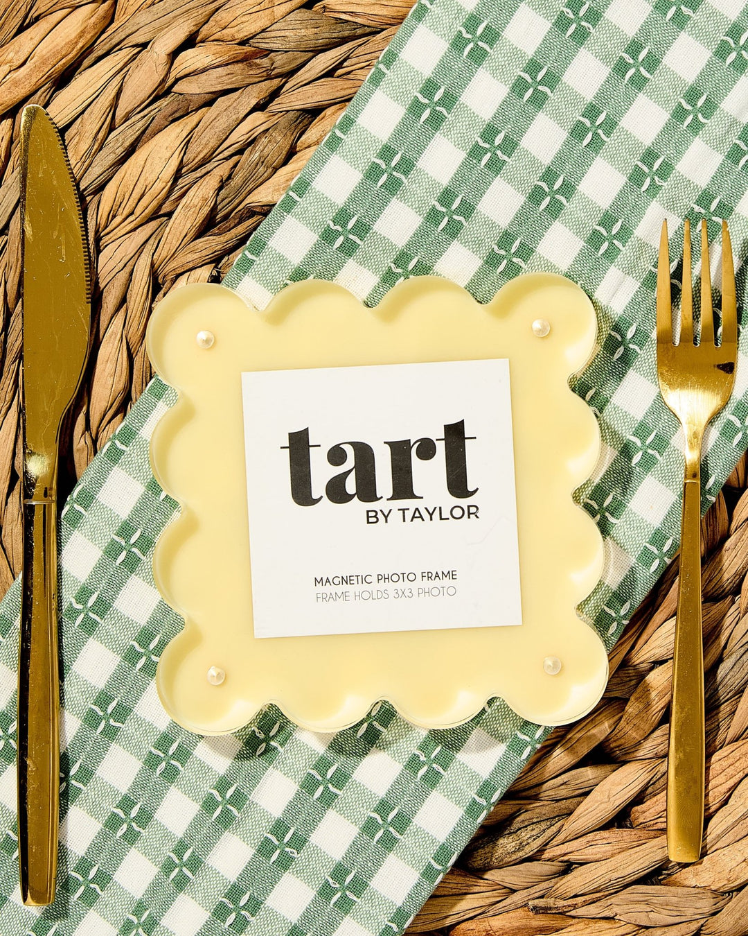 Butter Yellow Mini Acrylic Picture Frame - Something Splendid Co.