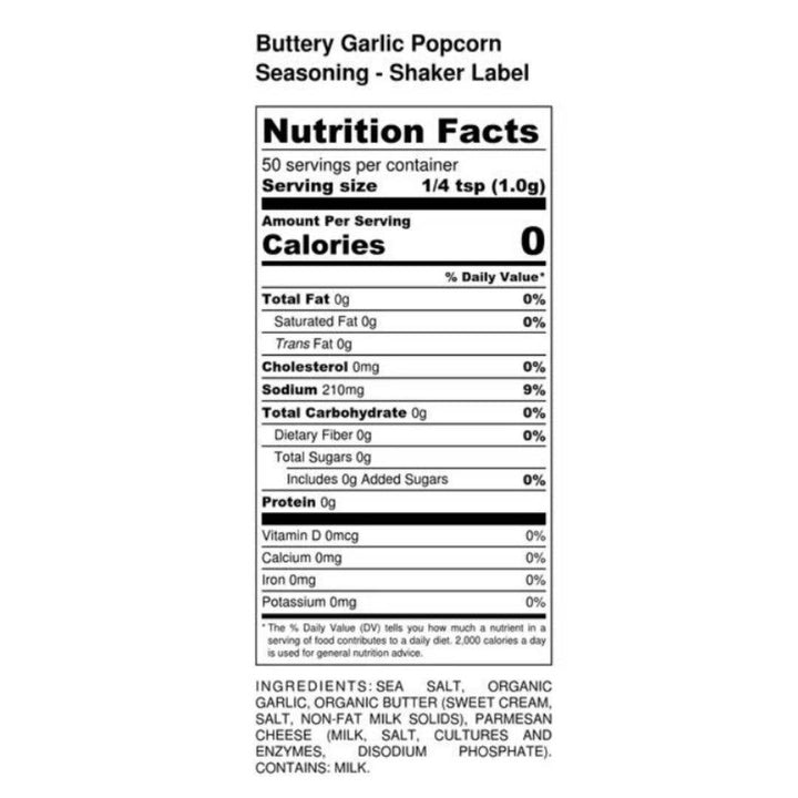 Buttery Garlic Popcorn Seasoning - Something Splendid Co.