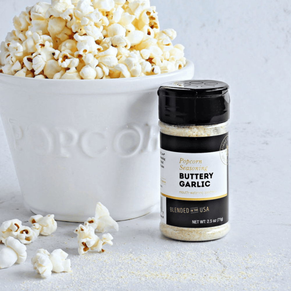 Buttery Garlic Popcorn Seasoning - Something Splendid Co.
