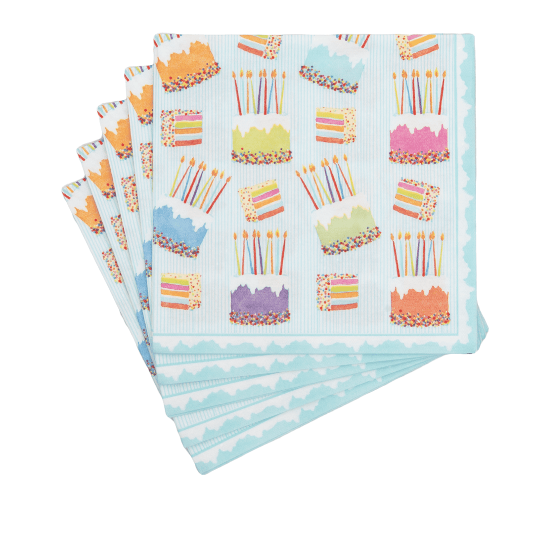 Cake Frosting Paper Linen Napkins - Something Splendid Co.
