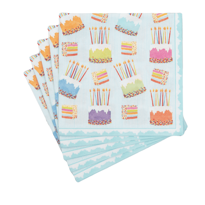 Cake Frosting Paper Linen Napkins - Something Splendid Co.