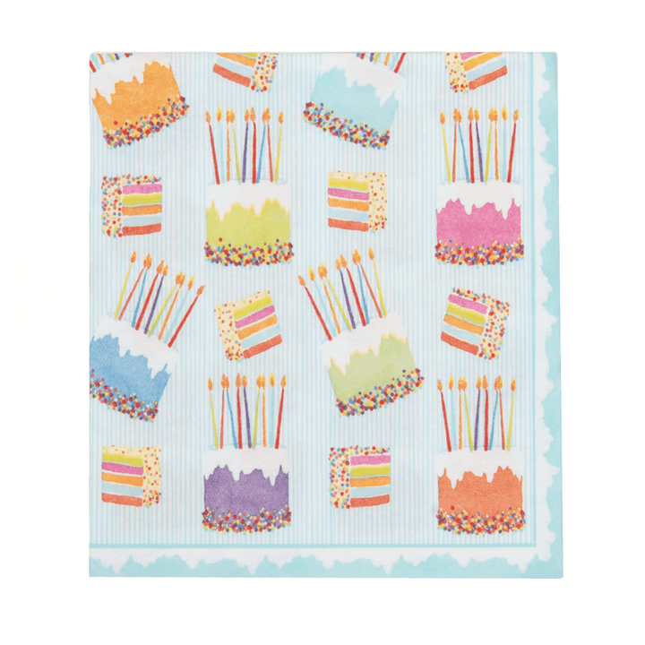 Cake Frosting Paper Linen Napkins - Something Splendid Co.